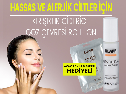 KAMPANYA: KLAPP COSMETICS BETA GLUCAN SERİSİNDEN ALANA AYAK BAKIM MASKESİ HEDİYE!