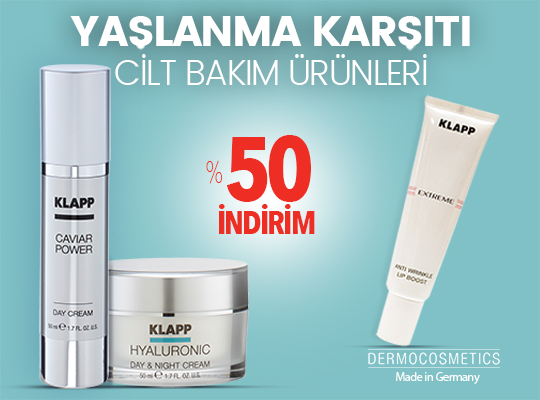 KAMPANYA: KLAPP COSMETICS İNDİRİM VE HEDİYELİ ÜRÜN KAMPANYASI DEVAM EDİYOR!