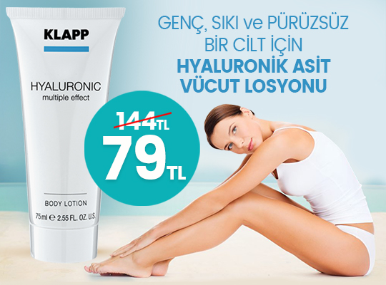 KAMPANYA: HYALURONİK ASİT VÜCUT LOSYONU 79 TL