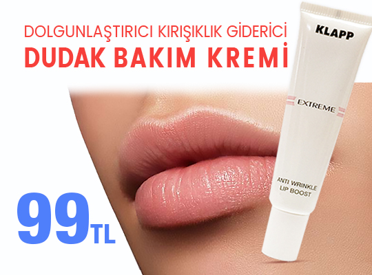 KAMPANYA: X TREME DOLGUNLAŞTIRICI ve KIRIŞIKLIK GİDERİCİ DUDAK BAKIM KREMİ 99 TL!