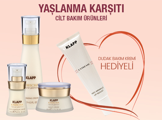 KAMPANYA: KLAPP COSMETICS KIWICHA SERİSİNDEN ALANA SEVGİLİLER GÜNÜNE ÖZEL DUDAK BAKIM KREMİ HEDİYE!