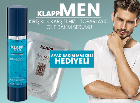 KAMPANYA: KLAPP COSMETICS HANGOVER ALANA AYAK BAKIM MASKESİ HEDİYE!