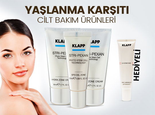 KAMPANYA: KLAPP COSMETICS STRI PEXAN SERİSİNDEN ALANA DUDAK BAKIM KREMİ HEDİYE!