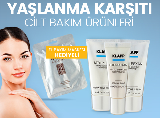 KAMPANYA: KLAPP COSMETICS STRI PEXAN SERİSİNDEN ALANA EL BAKIM MASKESİ HEDİYE!