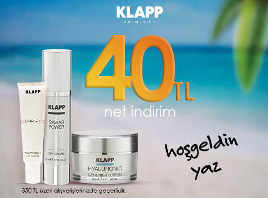 KAMPANYA:  YAZA ÖZEL 40 TL İNDİRİM FIRSATI!