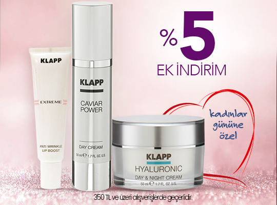 KAMPANYA: KADINLAR GÜNÜNE ÖZEL %5 EK İNDİRİM VE HEDİYELİ ÜRÜN KAMPANYALARINI KAÇIRMAYIN!