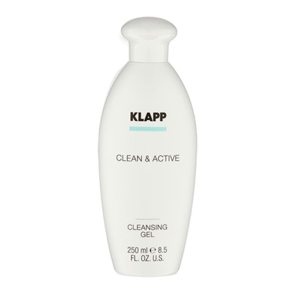 Klapp Clean&Active Normal ve Yağlı Ciltler İçin Temizleme Jeli 250 ml