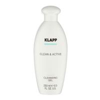 Klapp Clean&Active Normal ve Yağlı Ciltler İçin Temizleme Jeli 250 ml