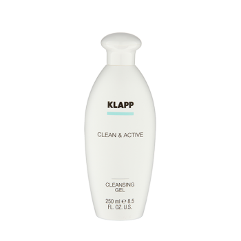 Klapp Clean&Active Normal ve Yağlı Ciltler İçin Temizleme Jeli 250 ml