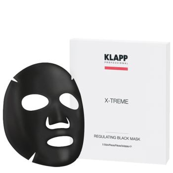 Klapp X-Treme Düzenleyici ve Nemlendirici Siyah Maske 1 Adet